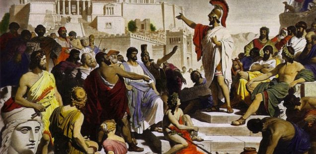 Discurso fúnebre de Pericles, de Philipp Von Foltz